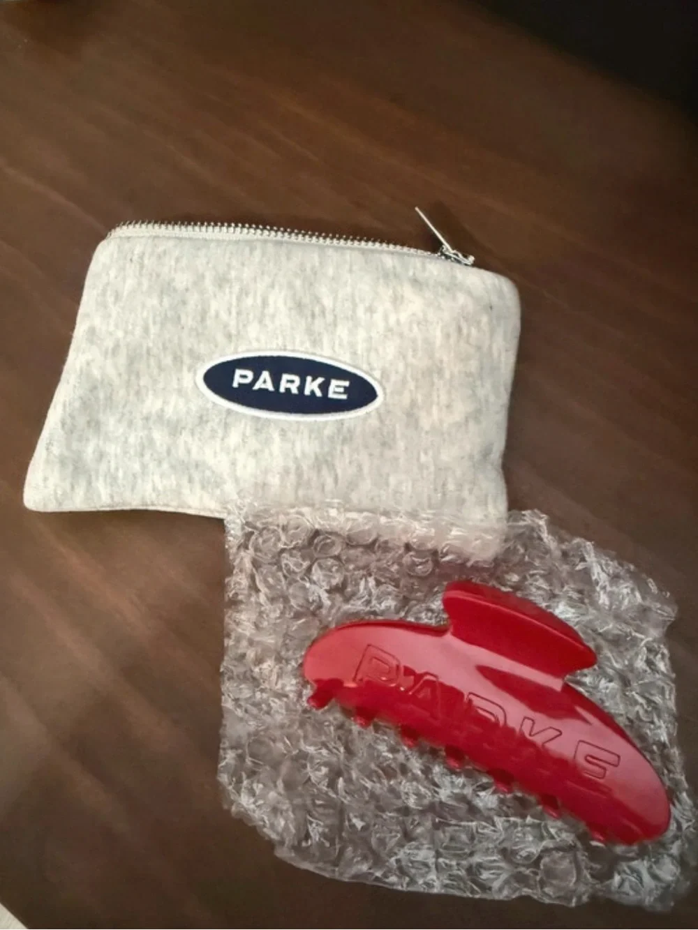 Parke Georgia Red Hair Claw Clip